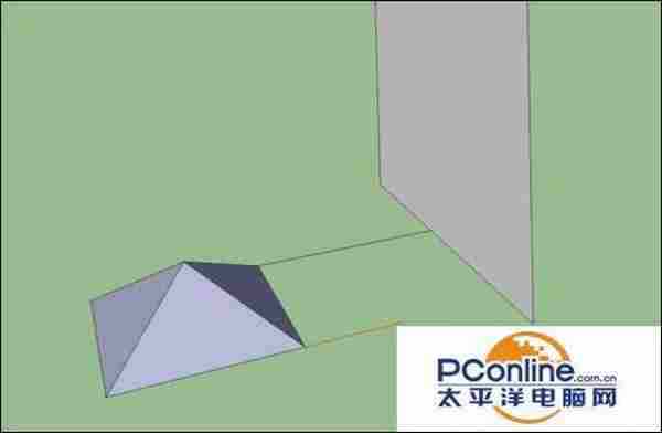 sketchup怎么绘制曲面屋顶?