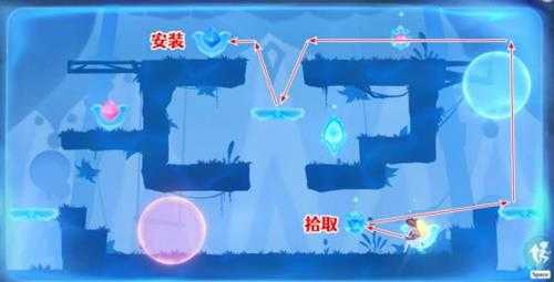 隐众游园聚流映灯解谜攻略,华丽宝箱在哪