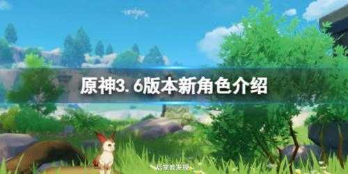 《原神》3.6版本新角色介绍 3.6版本角色有几个?