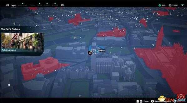 《看门狗3:军团》全收集图文攻略 飞镖盘耳机遗物面具红色标识照相喝酒涂鸦墙位