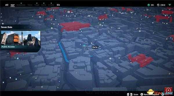 《看门狗3:军团》全收集图文攻略 飞镖盘耳机遗物面具红色标识照相喝酒涂鸦墙位