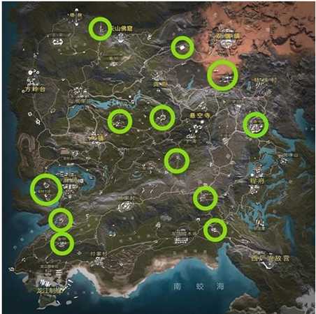 《武侠乂》跳伞地点推荐 武侠乂跳伞位置选取