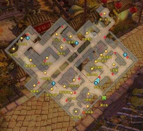 《天命奇御》全坛子位置一览