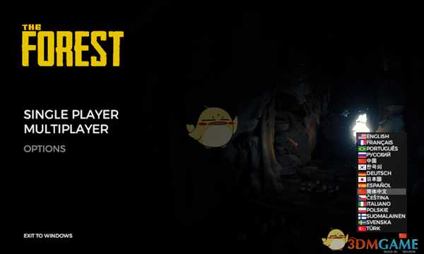 《森林》中文设置方法 怎么设置中文