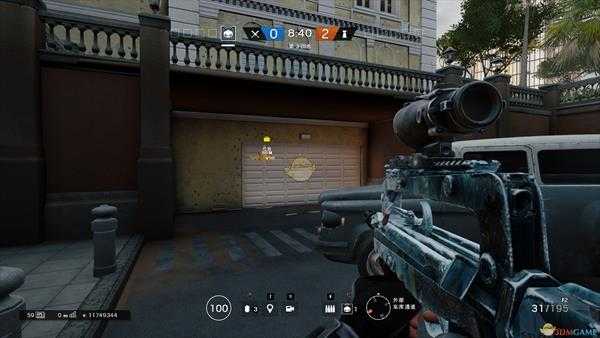 《彩虹六号：围攻》领事馆签证处室外清理室内摄像头点位一览