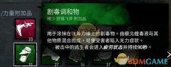 《黎明杀机》兔妈配件搭配教程