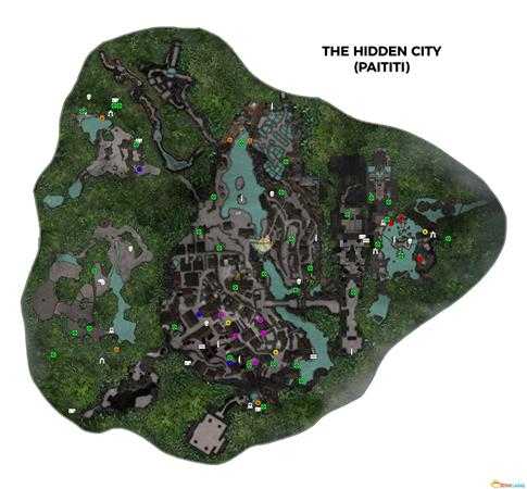 《古墓丽影：暗影》全要素标记地图分享