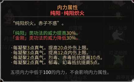 《太吾绘卷》内力属性详细介绍