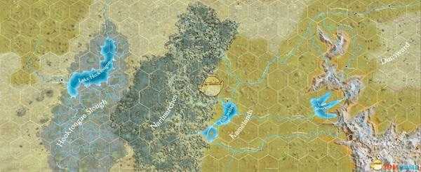 《开拓者：拥王者》地图大小一览