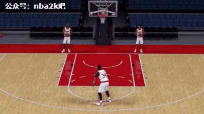 《NBA 2K19》如何单手持球虚晃上篮？