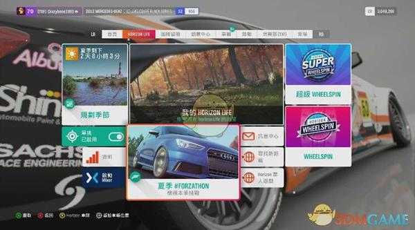 《极限竞速：地平线4》#FORZATHON 点数获得方式
