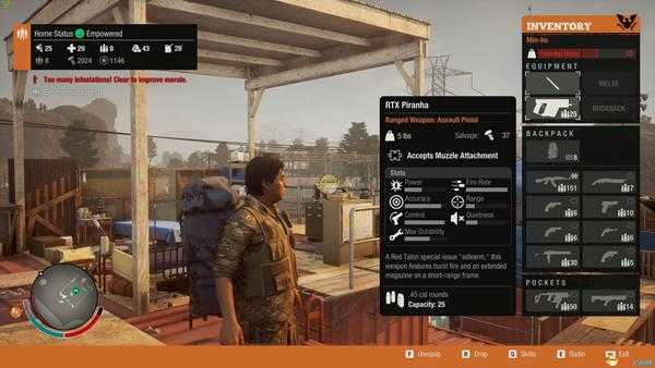 《腐烂国度2》枪械图鉴