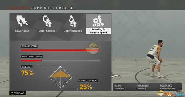 《NBA 2K19》漂移投篮及自定义投篮动作推荐