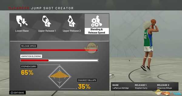 《NBA 2K19》漂移投篮及自定义投篮动作推荐