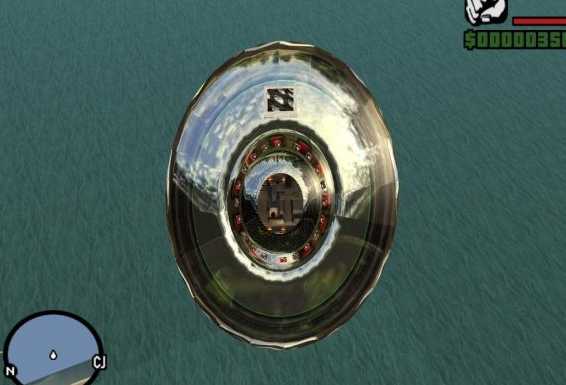 圣安地列斯ufo坠落地点在哪