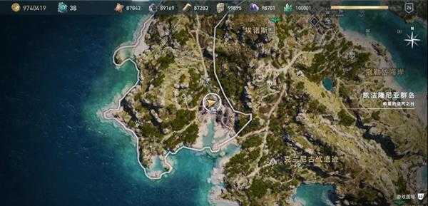 《刺客信条：奥德赛》全谜题陶片地图位置一览