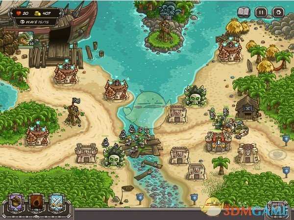 《王国保卫战：前线》海洋关卡过关布置攻略