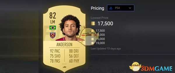 《FIFA 19》超值球员推荐