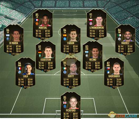 《FIFA 19》第六周周最佳黑卡球员阵容一览 中国球员郑龙入选