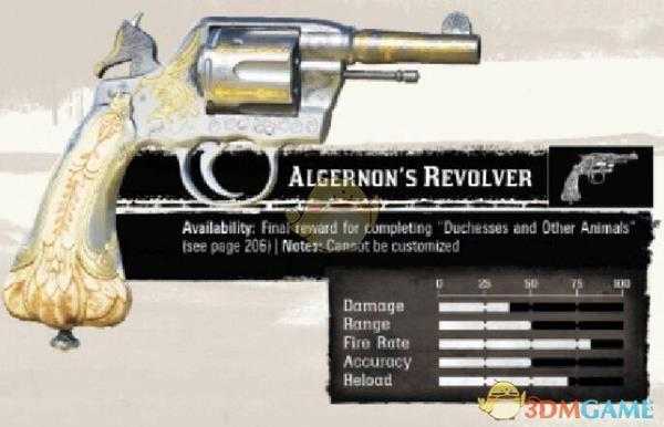 《荒野大镖客2》全武器性能图鉴汇总