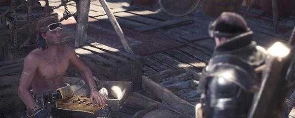 怪物猎人世界交易船在哪