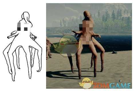 《森林》迷失森林野人介绍之——突变体