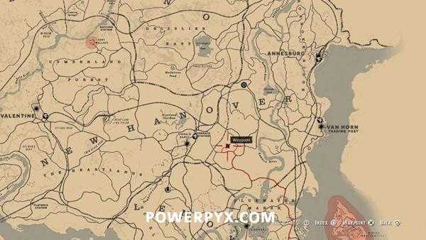 《荒野大镖客2》全小屋位置一览