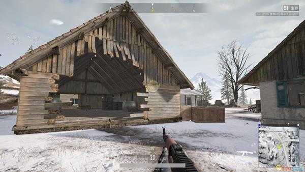 《绝地求生》新地图雪地游玩测评