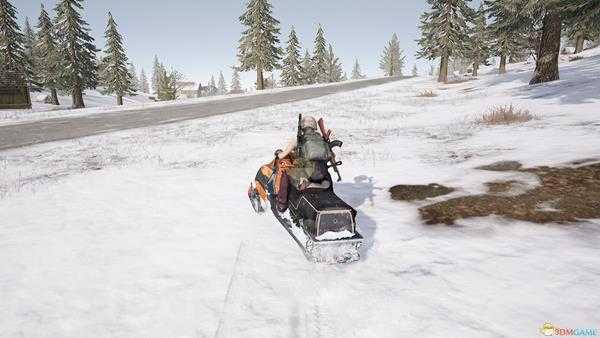 《绝地求生》新载具雪地摩托测评