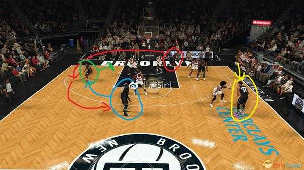 《NBA 2K19》GIVE 3 CURL战术教学