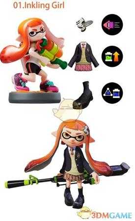 《喷射战士2》全amiibo对应服装及服装技能一览