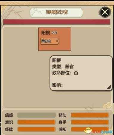 《了不起的修仙模拟器》神秘修行者属性面板一览