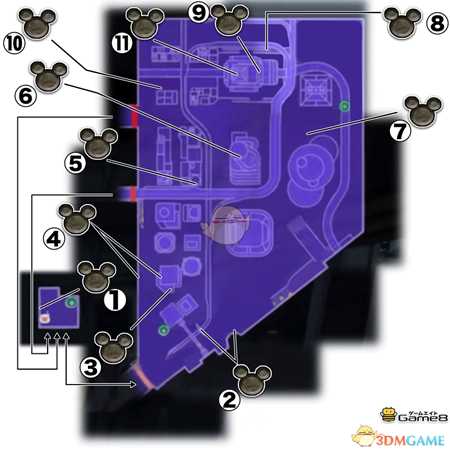 《王国之心3》超能陆战队世界全米奇幸运标记位置攻略