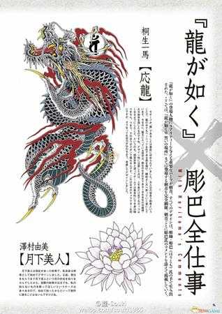 《如龙：极》全纹身外观一览