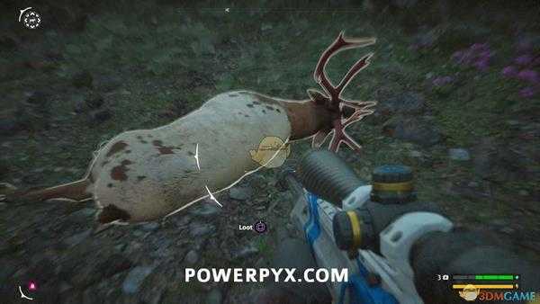 《孤岛惊魂：新曙光》驯鹿狩猎位置指南