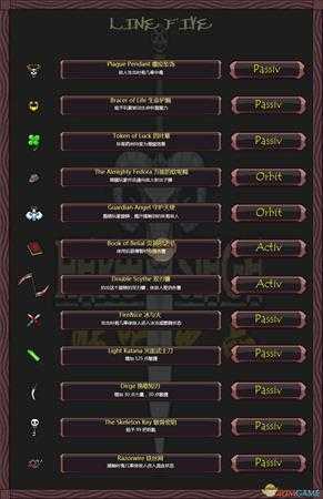 《攻城英雄》全道具属性一览