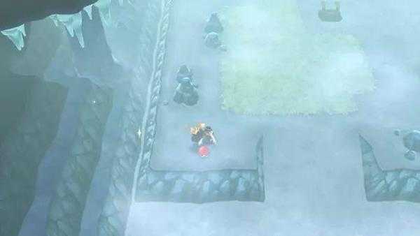 ns宝可梦双子岛怎么推石头