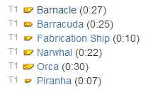 《行星的毁灭:泰坦》全海军工厂属性一览