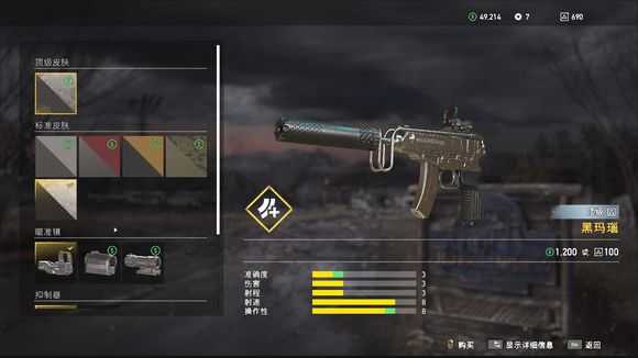 《孤岛惊魂5》全单手冲锋枪评测