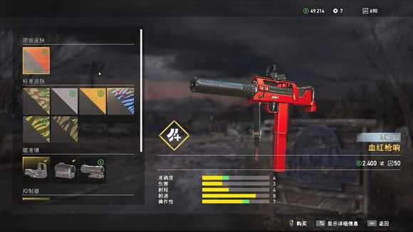 《孤岛惊魂5》全单手冲锋枪评测