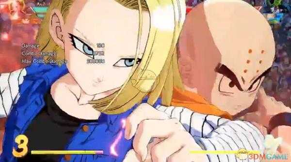 《龙珠战士Z》18号十割连招教学 满血带走对面