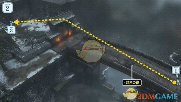 《只狼:影逝二度》舍牢人口地图攻略