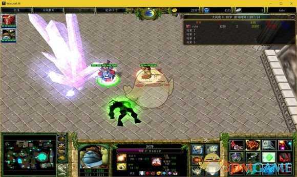 《魔兽争霸3:冰封王座》大风歌鲜血王座2隐藏英雄密码分享