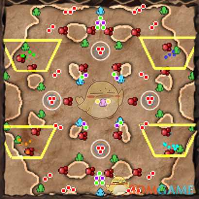 《战争派对》Frozen Wastes地图一览