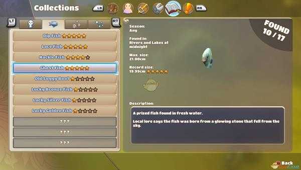 《在远方：追云者编年史》Ghost Fish位置属性一览