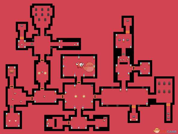 《浮岛物语》火焰神庙详细地图分享