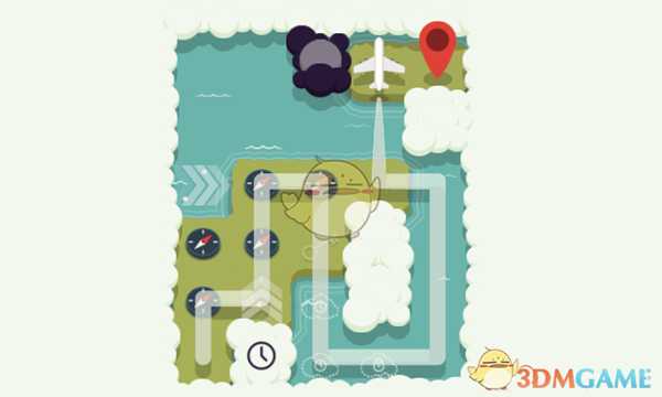 《喷射气流》中途停留第五关攻略