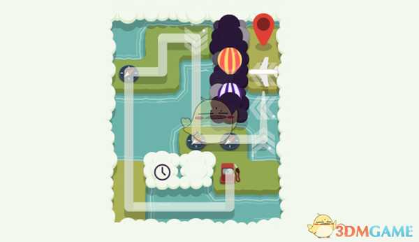 《喷射气流》气流第四关攻略