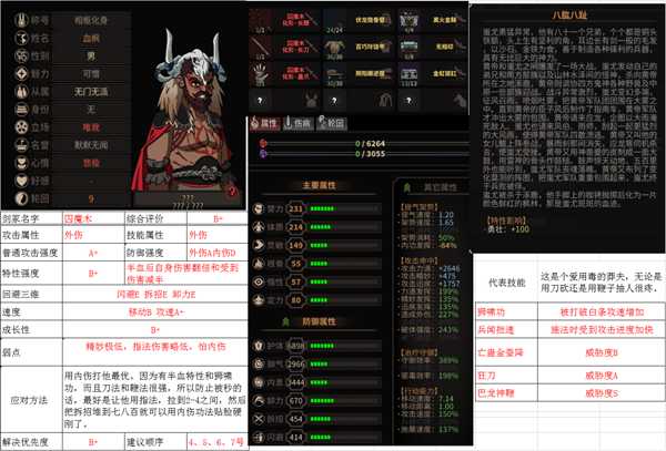 《太吾绘卷》囚魔木剑冢Boss属性分享