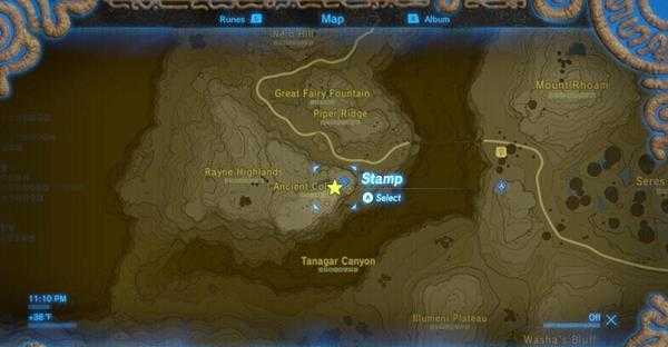 塞尔达回忆点位置